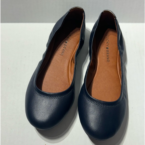 Lucky Brand Shoes - Lucky Brand leather Emmie flats size 9 new